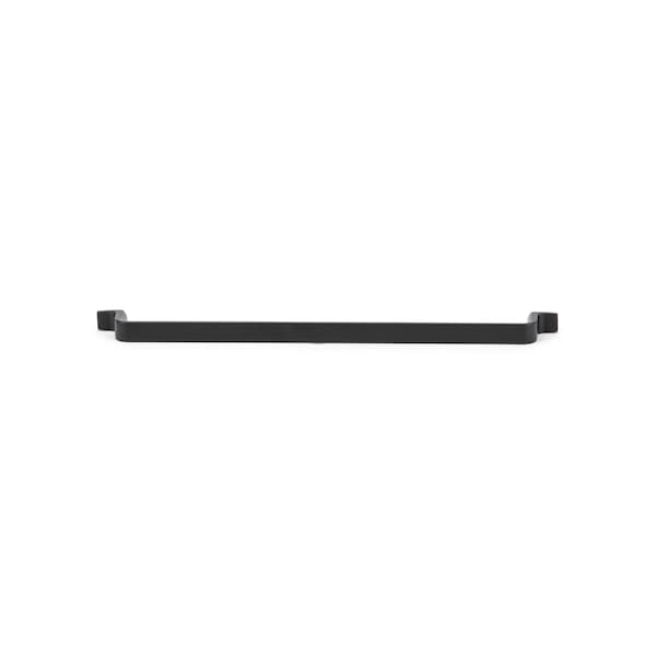 Richelieu 12 5/8 in (320 mm) Center-to-Center Matte Black Contemporary Cabinet Pull - BP52003320900
