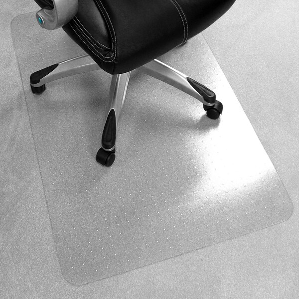 Floortex Ecotex BioPVC Eco Friendly Carbon Neutral PVC Chair Mat for Carpet - 36" x 48" - NRCMFLFG0002