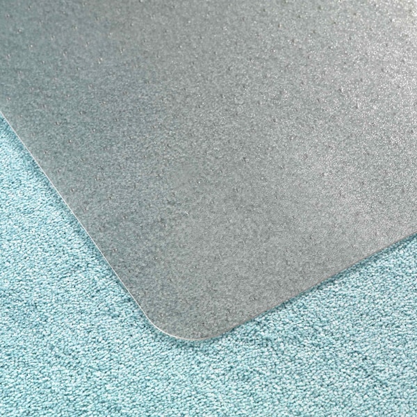 Floortex Ecotex BioPVC Eco Friendly Carbon Neutral PVC Chair Mat for Carpet - 36" x 48" - NRCMFLFG0002