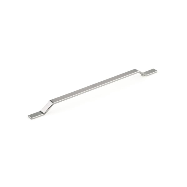 Richelieu 12 5/8 in (320 mm) Center-to-Center Brushed Nickel Contemporary Drawer Pull - BP7265320195