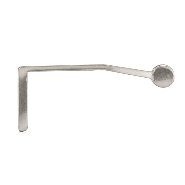Richelieu 5/8 in. (16 mm) Center-to-Center Brushed Nickel Contemporary Edge Pull - BP386216195