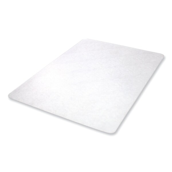 Deflecto EconoMat All Day Use Chair Mat for Hard Floors, 45 x 53, Rect, Clear - CM2E242