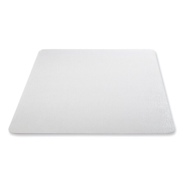 Deflecto EconoMat All Day Use Chair Mat for Hard Floors, 45 x 53, Rect, Clear - CM2E242