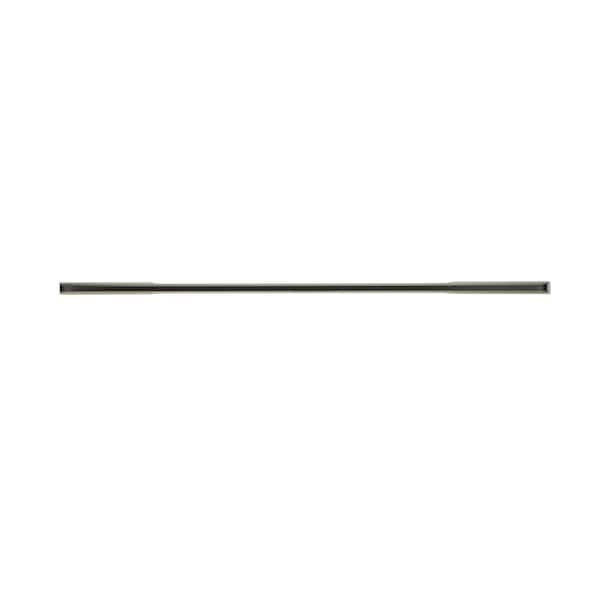 Richelieu 12 5/8 in (320 mm) Center-to-Center Brushed Black Nickel Contemporary Cabinet Pull - 799632092