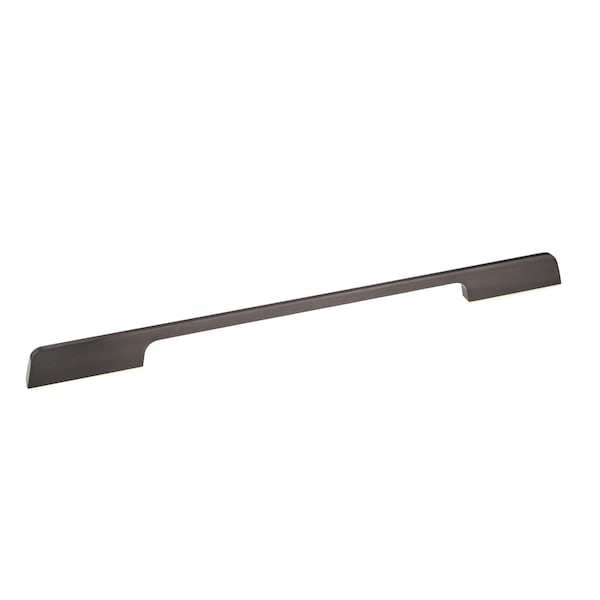 Richelieu 12 5/8 in (320 mm) Center-to-Center Brushed Black Nickel Contemporary Cabinet Pull - 799632092