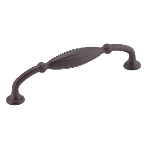 Richelieu 5 1/16 in (128 mm) Center-to-Center Oil-Rubbed Bronze Traditional Drawer Pull - 80718128ORB