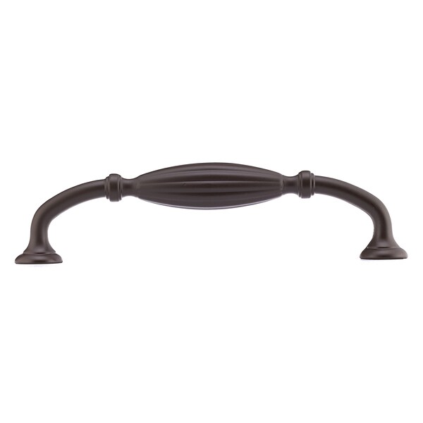 Richelieu 5 1/16 in (128 mm) Center-to-Center Oil-Rubbed Bronze Traditional Drawer Pull - 80718128ORB