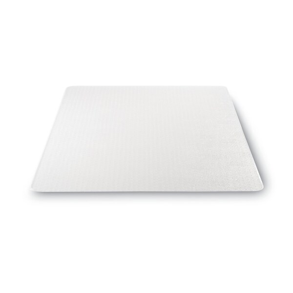 Deflecto Frequent Use Chair Mat, Med Pile Carpet, Roll, 46x60, Rectangle, Clear - CM14443FCOM