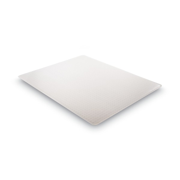 Deflecto Frequent Use Chair Mat, Med Pile Carpet, Roll, 46x60, Rectangle, Clear - CM14443FCOM