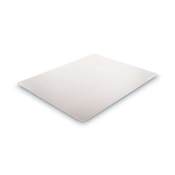 Deflecto Frequent Use Chair Mat, Med Pile Carpet, Roll, 46x60, Rectangle, Clear - CM14443FCOM
