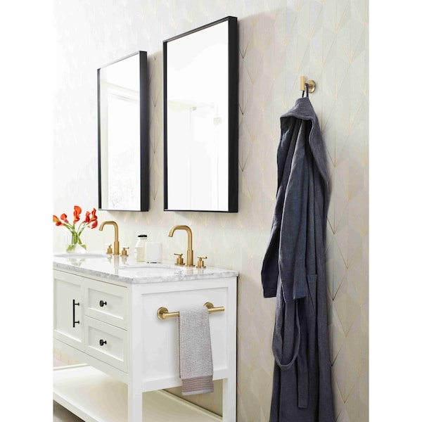 Amerock Radius 3-3/4 in 96 mm Center-to-Center Matte Black Cabinet Pull - BP36865FB