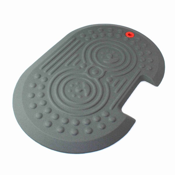 Floortex AFS-TEX 2000X Gray Active Anti-Fatigue Mat - 20" x 32" - FCA22032XGY