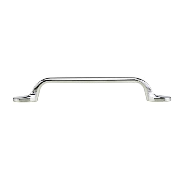 Richelieu 5 1/16 in (128 mm) Center-to-Center Chrome Traditional Drawer Pull - BP23775128140