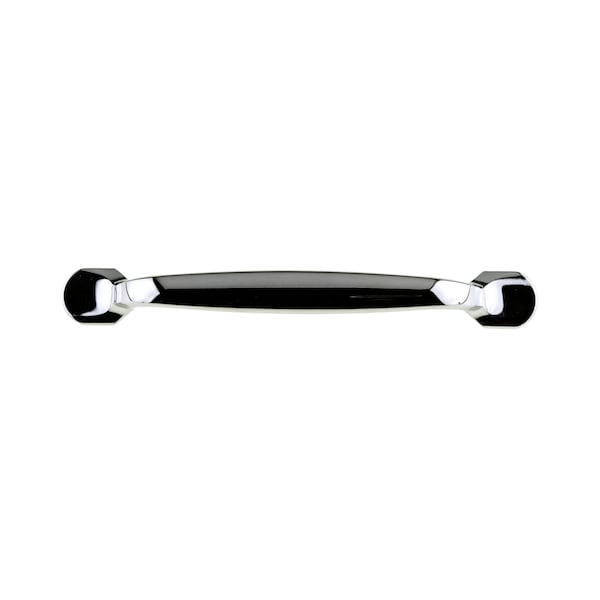 Richelieu 5 1/16 in (128 mm) Center-to-Center Chrome Traditional Drawer Pull - BP23775128140