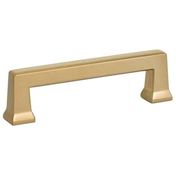 Patioplus 3.5 in. Alexander Cabinet Pull, Satin Brass - PA2030514