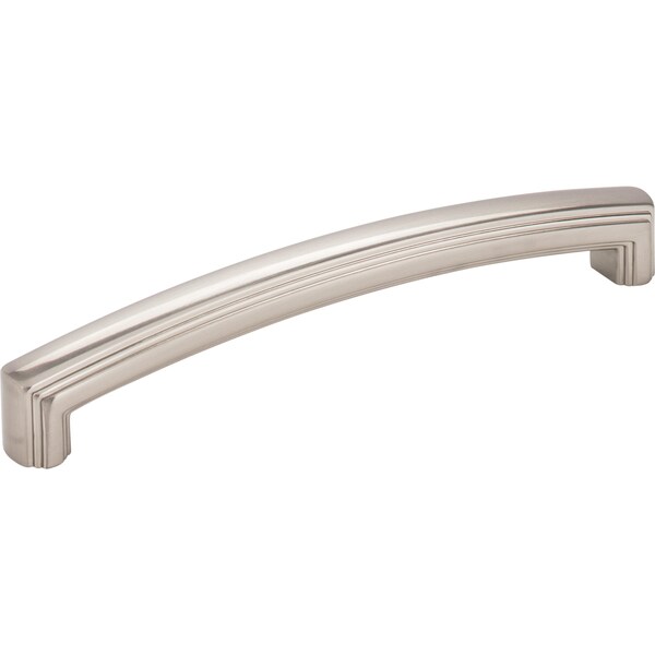 Jeffrey Alexander 160 mm Center-to-Center Satin Nickel Delgado Cabinet Pull - 519-160SN