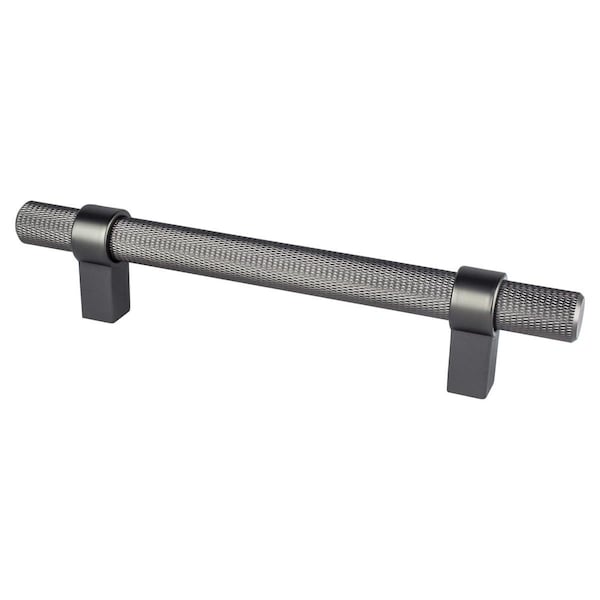 Berenson Hardware 128 mm Center to Center Radial Reign Cabinet Pull, Slate - 5044-4SLT-P