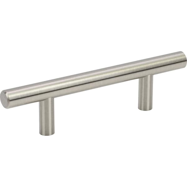 Designperfect 3'' Center-to-Center Bar Pull, Brushed Satin Nickel - DPA-T202SNB