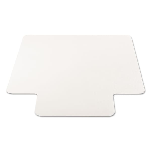 Deflecto Chair Mat 36"x48", Traditional Lip Shape, Clear, for Hard Floor - CM21112