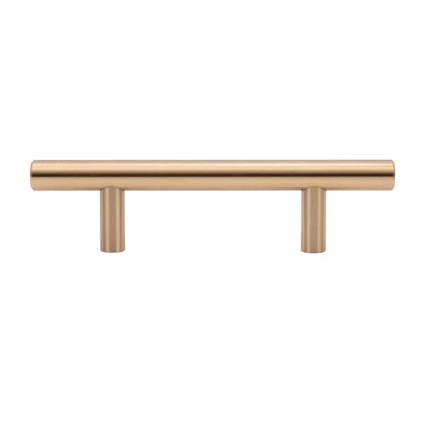 Designperfect 3'' Center-to-Center Bar Pull, Champagne Bronze/Gold - DPA-T202CBZ