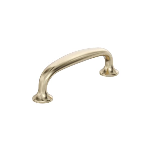 Amerock Renown 3 inch 76mm Center-to-Center Golden Champagne Cabinet Pull - BP37395BBZ