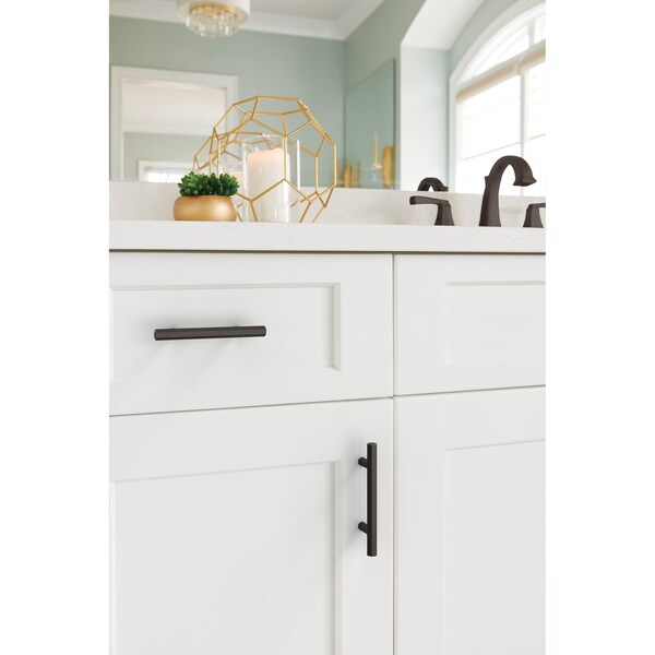 Amerock Caliber 3 inch 76mm Center-to-Center Oil Rubbed Bronze Cabinet Pull - BP37365ORB
