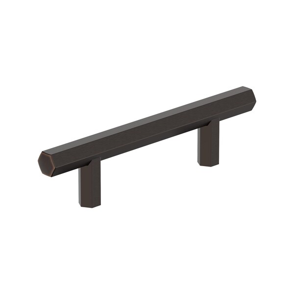 Amerock Caliber 3 inch 76mm Center-to-Center Oil Rubbed Bronze Cabinet Pull - BP37365ORB