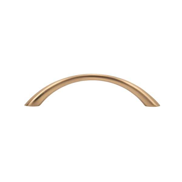 Designperfect 3-3/4'' Center-to-Center Arch Pull, Champagne Bronze/Gold, 25PK - DPA25H383CBZ