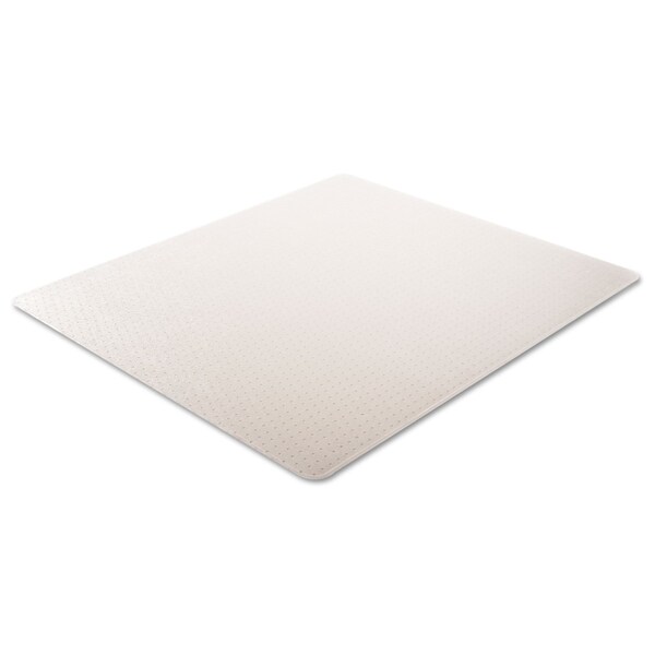 Deflecto DuraMat Moderate Use Chair Mat, Low Pile Carpet, Flat, 46 x 60, Rectangle, Clear - CM13443F