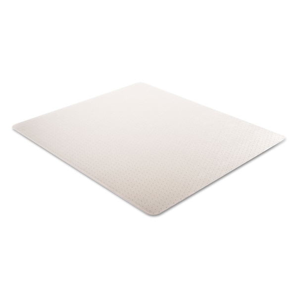 Deflecto DuraMat Moderate Use Chair Mat, Low Pile Carpet, Flat, 46 x 60, Rectangle, Clear - CM13443F