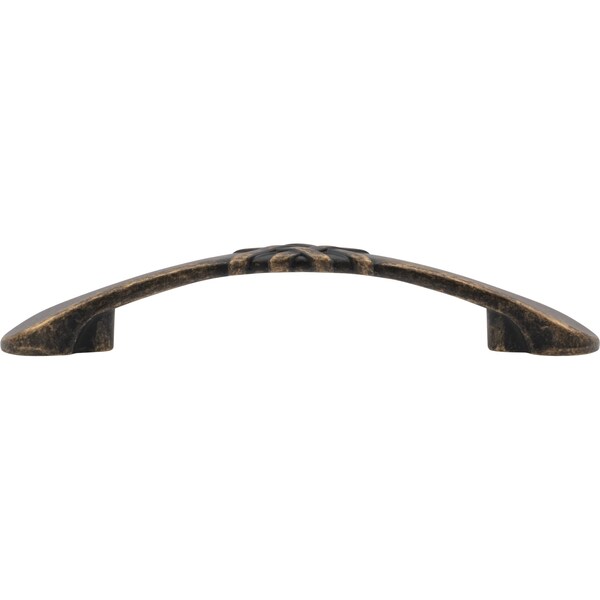 Designperfect 3-3/4'' Center-to-Center Arch Pull, Weathered Brass - DPA-L663WB