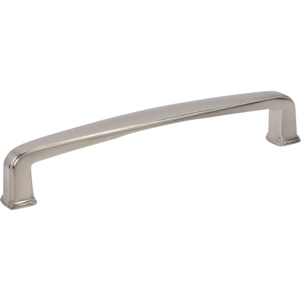 Designperfect 5-1/16'' Center-to-Center Handle Pull, Brushed Satin Nickel - DPA-S874SNB