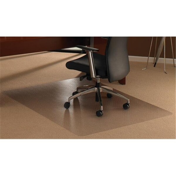 Floortex Floortex Cleartex 11197523ER Ultimat Polycarbonate Rectangular Chair Mat For Low And Medium Pile Carpets Up To 0.50 In. 47 X 30 In. - 11197523ER