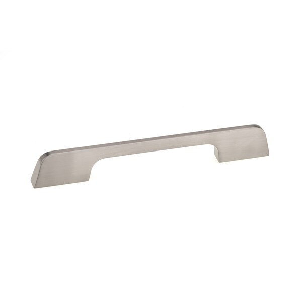 Richelieu 6 5/16 in (160 mm) Center-to-Center Brushed Nickel Contemporary Cabinet Pull - 7996160195