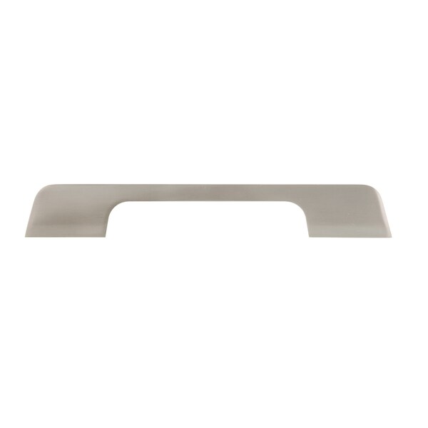 Richelieu 6 5/16 in (160 mm) Center-to-Center Brushed Nickel Contemporary Cabinet Pull - 7996160195