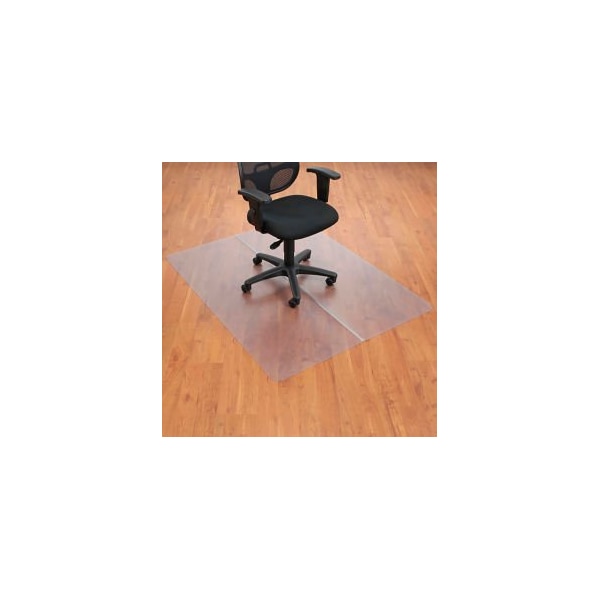 Aleco Interion Office Chair Mat for Hard Floor - 46"W x 60"L - Straight Edge - 130221