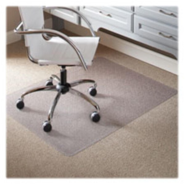 Made4Mansions Low Pile ChairmatCleatsLip 25 in. x 12 in.45 in. x 53 in.Clear - MA824362