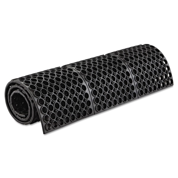 Crown Matting Technologies Floor Mat, Black, 36" W, 60" L - CRO WSTF35 BLA