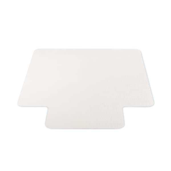 Deflecto All Day Use Chair Mat for Hard Floors, Lip, 46 x 60, Low Pile, Clear - CM2E432F