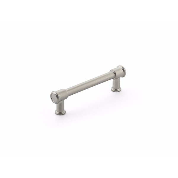 Schaub Steamworks 3-3/4in Cabinet Pull Satin Nickel Finish - 79-15