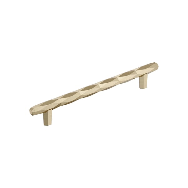 Amerock St. Vincent 8 inch 203mm Center-to-Center Golden Champagne Cabinet Pull - BP55500BBZ