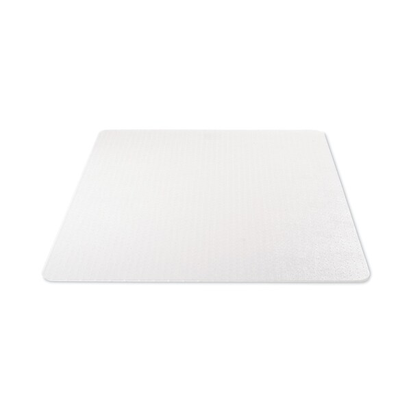 Deflecto Frequent Use Chair Mat, Med Pile Carpet, 36 x 48, Rectangular, Clear - CM14142