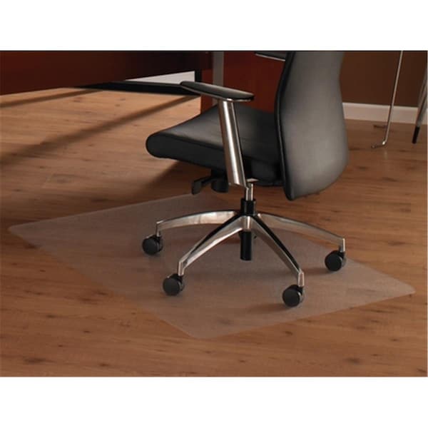 Floortex Floortex Cleartex 1220019ER Ultimat Polycarbonate Rectangular Chair Mat For Hard Floors And Carpet Tiles 48 X 79 In. - 1220019ER