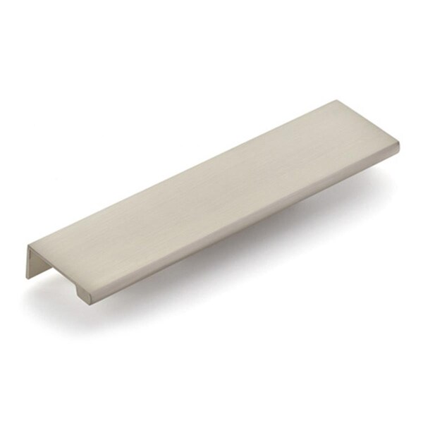 Patioplus 6 in. Center to Center Cabinet Edge Pull, Satin Nickel - PA2001706