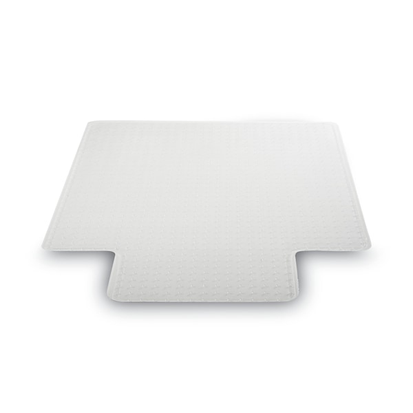 Deflecto Frequent Use Chair Mat, Med Pile Carpet, Roll, 36 x 48, Lipped, Clear - CM14113COM