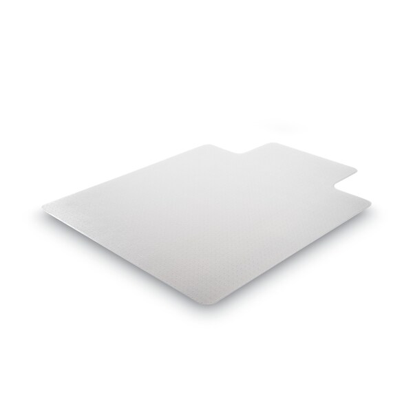 Deflecto Frequent Use Chair Mat, Med Pile Carpet, Roll, 36 x 48, Lipped, Clear - CM14113COM