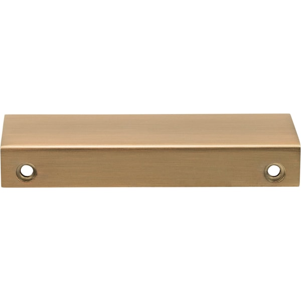 Designperfect 3-3/4'' Center-to-Center Cabinet Tab Pull, Champagne Bronze/Gold, 25PK - DPA25F423CBZ