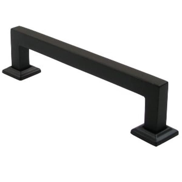 Grandoldgarden Oil Rubbed Bronze 5 In. On Center Square Pull - GR680570