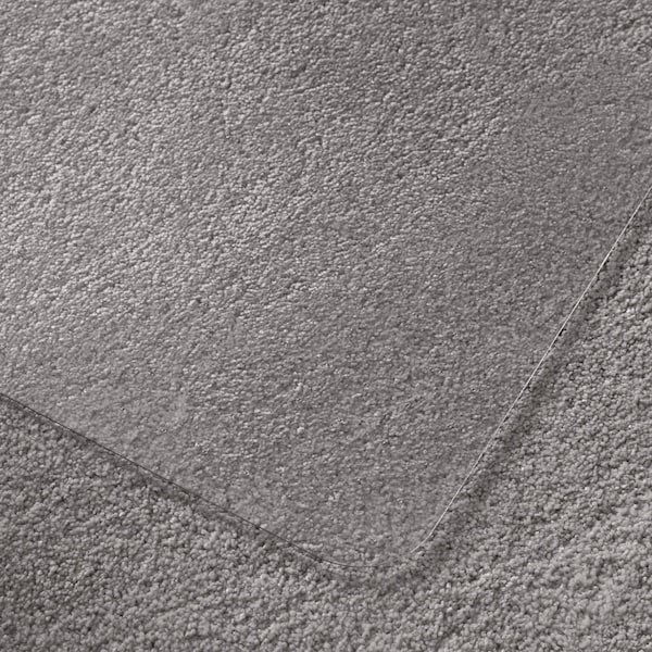 Floortex Ultimat Polycarbonate Chair Mat, Low/Medium Pile Carpet, 35x47, Clear - EC118923ER