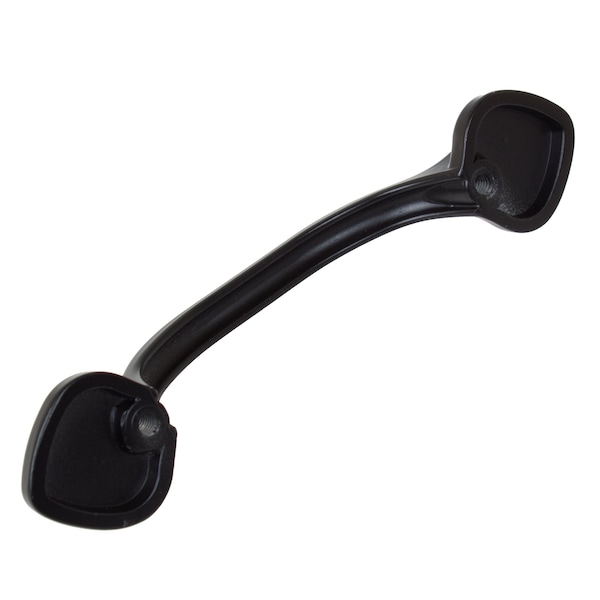Gliderite Hardware 3 in. Center to Center  Matte Black Beaded Spade Cabinet Pull - 4354-MB, 25PK - 4354-MB-25